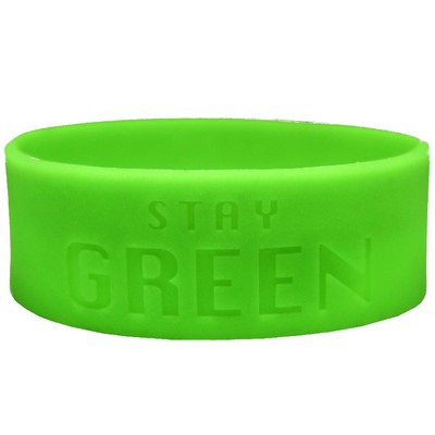 3/4" Debossed Wristbands