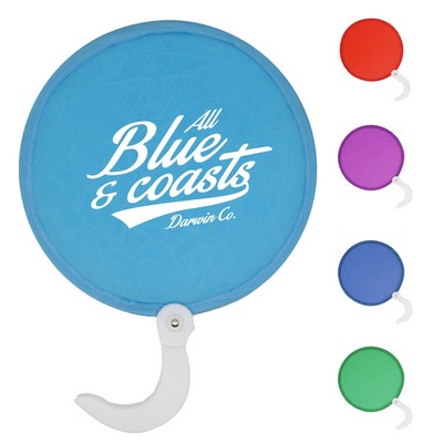 Foldable Polyester Hand Fan