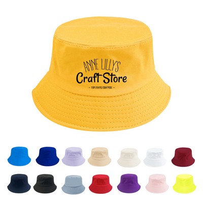 Polyester-cotton Bucket Hat