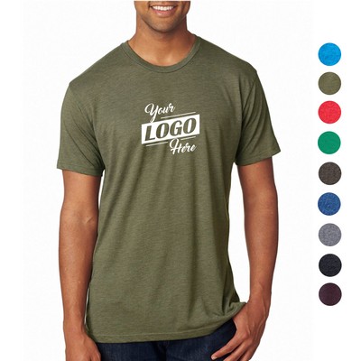 Next Level 4.3 oz. 50/25/25 Polyester/ Cotton/ Rayon Preshrunk T-shirt