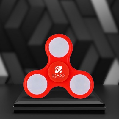 Custom LED Lights Fidget Spinner