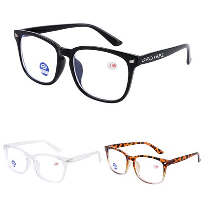 Anti-Blue Light Myopia Glasses