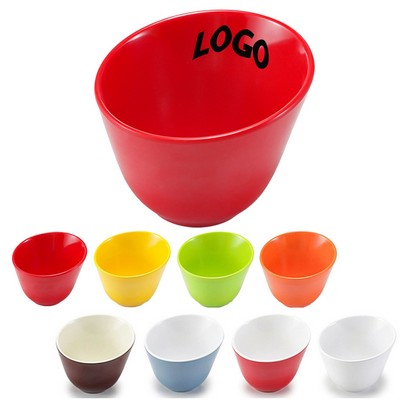 18.6-Ounce Multi-Purpose Ceramic Slanted-Edge Salad Bowl