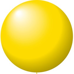 72" Yellow Giant Balloon