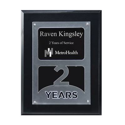2 Year Anniversary Achievement Plaque