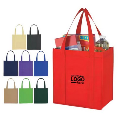 Large Non-Woven Grocery Shopping Tote Bag