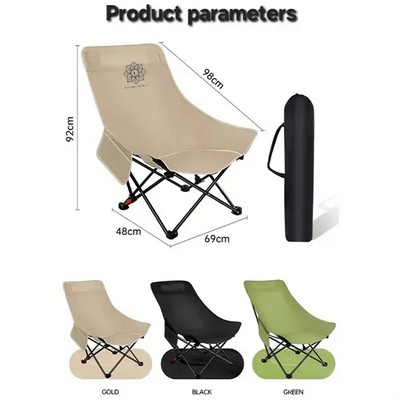 Adjustable High Back Moon Chair