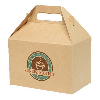 Full Color Gable Carry Out Box (8" x 4.875" x 5.25")