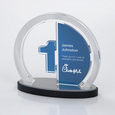 1 Year Anniversary Achievement Award