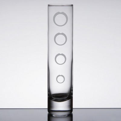 Laser Engraved Libbey® 2824 Chicago 6.75 oz. Flute Glass / Bud Vase