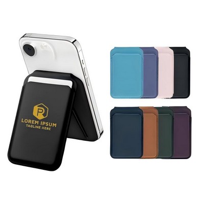 Magnetic Phone Wallet W/Kickstand