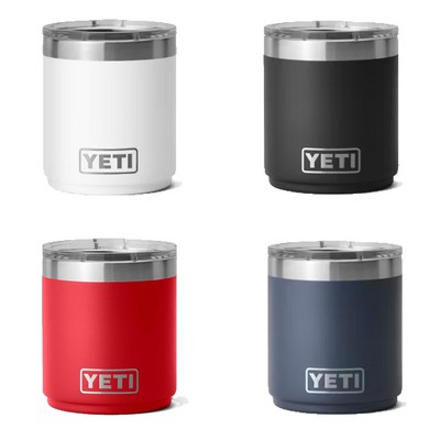 Yeti® 10 Oz. Rambler Stacking Lowball Tumbler with Magslider Lid