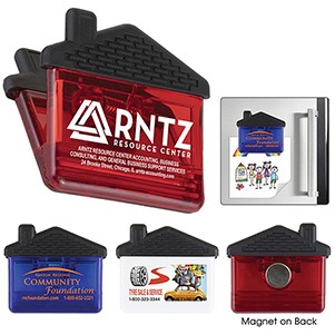 "The Housemate" House Shaped Magnet Clip