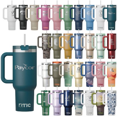 RTIC 40oz Ceramic Lined Stainless Steel Road Trip Tumbler