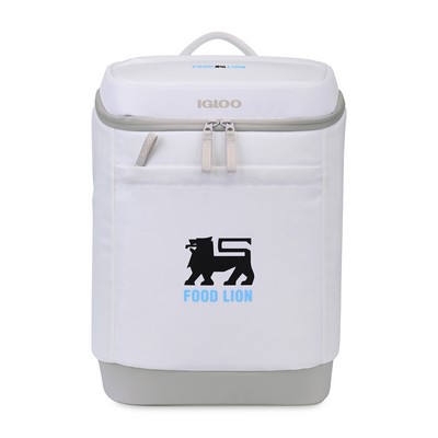 Igloo® Day Chiller Recycled Poly Backpack 24 Can Soft Cooler - Cloud White