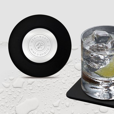 Single Round Engraved Coaster