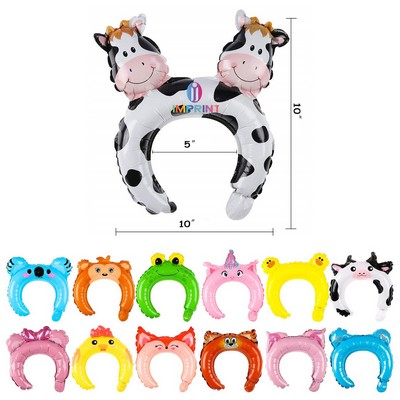 Animal Holiday Inflatable Balloon Headband