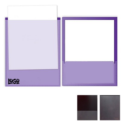 A4 PP Double Pocket Paper Folder