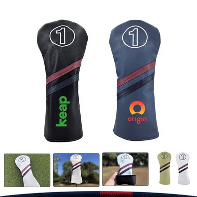 Marsten PU Leather Golf Driver Headcover