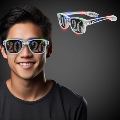 LED 2026 Retro Sunglasses(Blank Arms)