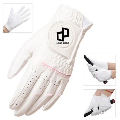 Women'S Microfiber Golf Gloves