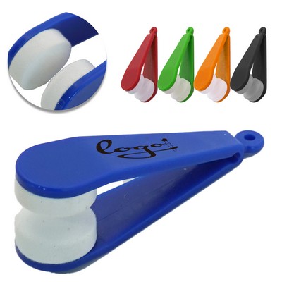 Portable Eyeglass Cleaner Clip