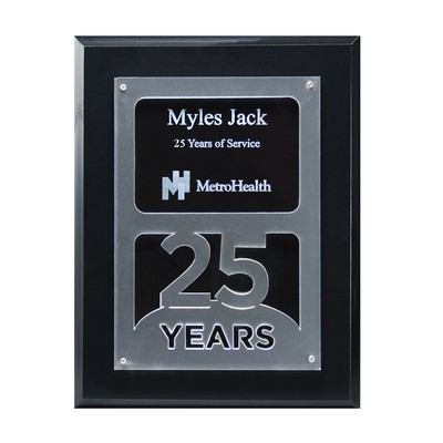 25 Year Anniversary Achievement Plaque