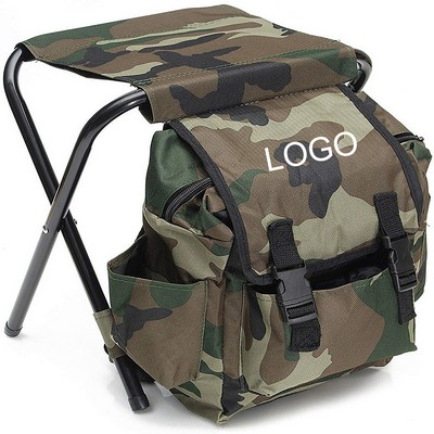 3" 1 Foldable Cooler Backpack Chair