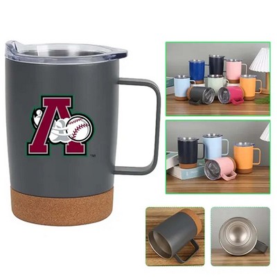 12 oz. Cork Base Stainless Steel Mug