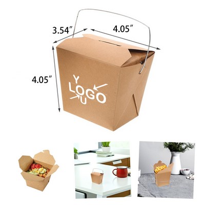 Kraft Wire Handle Storage Boxes