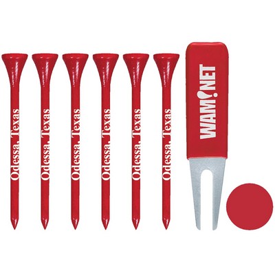 6 Tall Golf Tees/1 RSGT /1 PM24