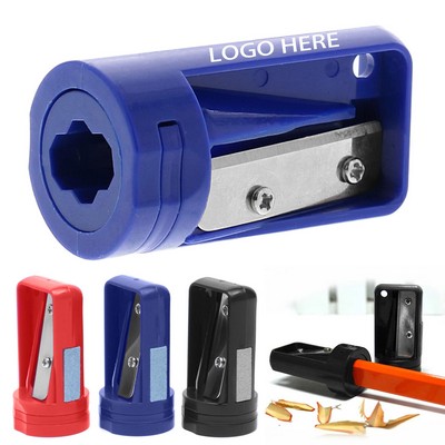 Dual-Use Manual Durable ABS Carpenter Pencil Sharpener
