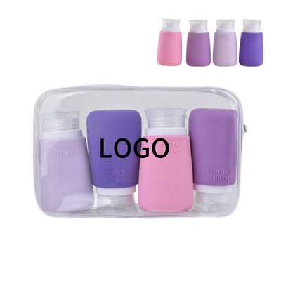 Silicone Travel Bottles Set