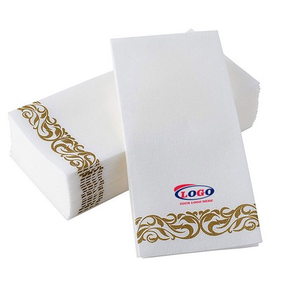 Linen Feel Disposable Bathroom Napkins