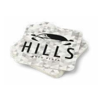 3 3/4" Square Pulpboard Coaster