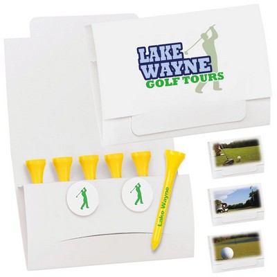 6-2 Golf Tee Packet - 3-1/4" Tee