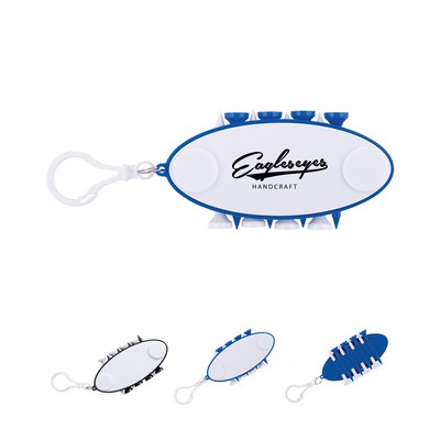Golf Tee with Holder Organizer Set