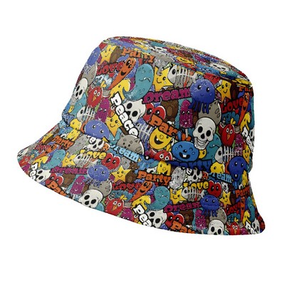 Hyper Cool Poly Sublimation Bucket Hat