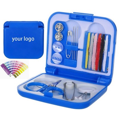 Outdoor Travel Portable Mini Travel Sewing Kit In Case