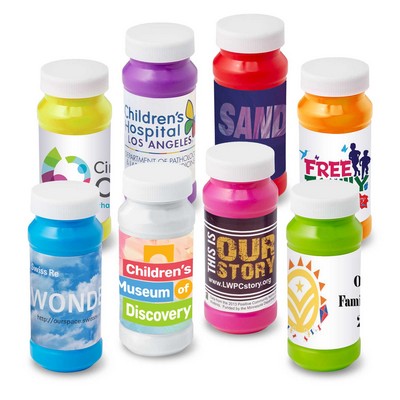 4 Oz. Bubbles w/Full-Color Digital Label