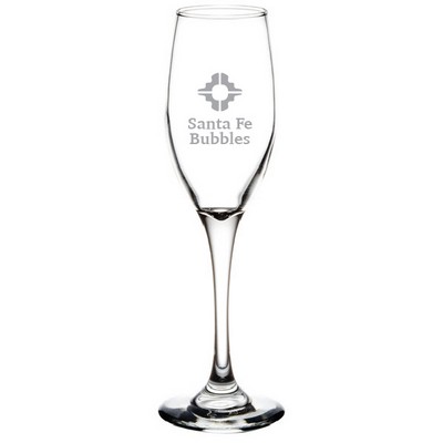 Laser Engraved Libbey® 3096 Perception 5.75 oz. Flute Glass