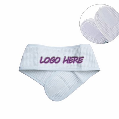 Waffle Cotton Spa Headband