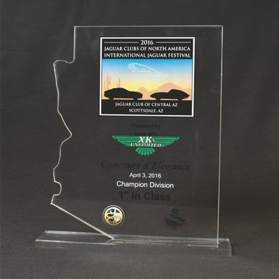 Custom Laser Cut-Out Award
