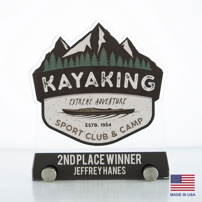 Custom Cut Acrylic: 100 Series - 9 x 11