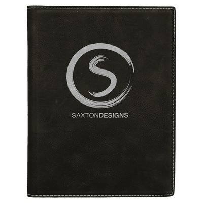 Leatherette Portfolio with Notepad