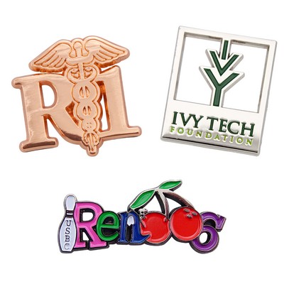 Custom Die Cast Lapel Pins (3/4")