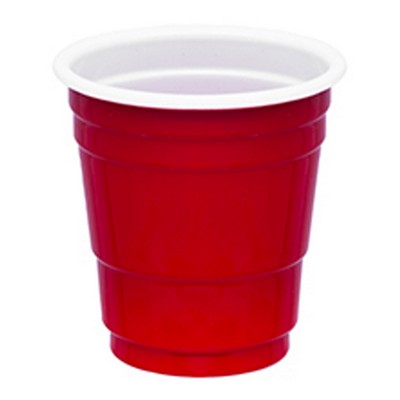 2 Oz. Classic Red Shot Glass