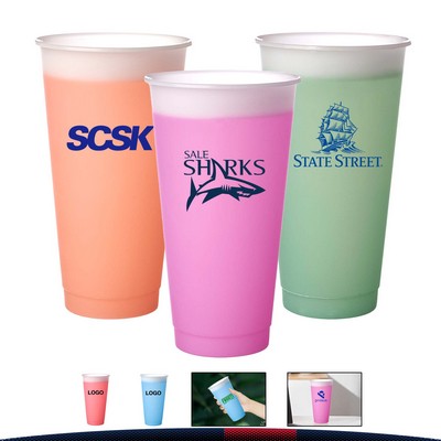 24 Oz. Ritos Color Changing Stadium Cups