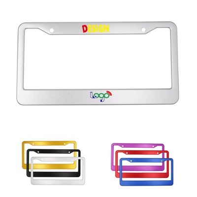 License Plate Frame Aluminum Alloy - Metal