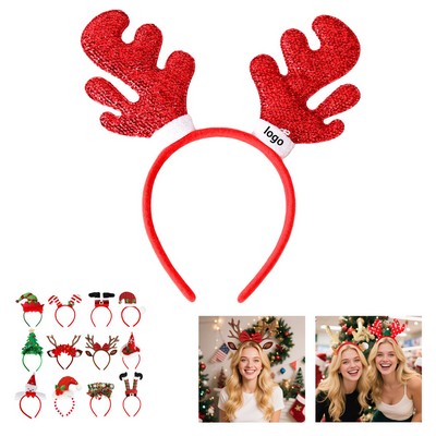 Kids Luminous Christmas Headband For Holiday Parties